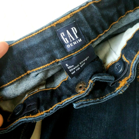Gap 5 Slim Straight Jeans -Never Worn! - Picture 2 of 3
